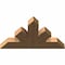 Ekena Millwork Richland Timber Gable Bracket, Western Red Cedar, 36"W x 21"H x 3 1/2"D x 5 1/2"F, 14/12 Pitch GBW036X21X0406RIC00SWR - alternate 2